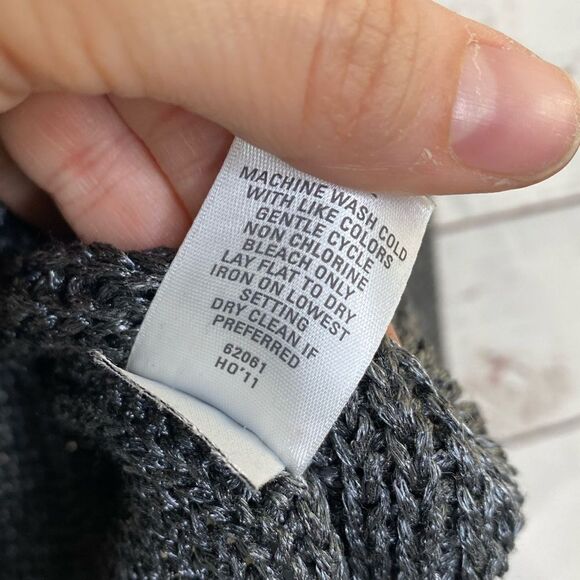 Madewell  Wallace Metallic Shimmery Knit Sweater - Picture 4 of 6